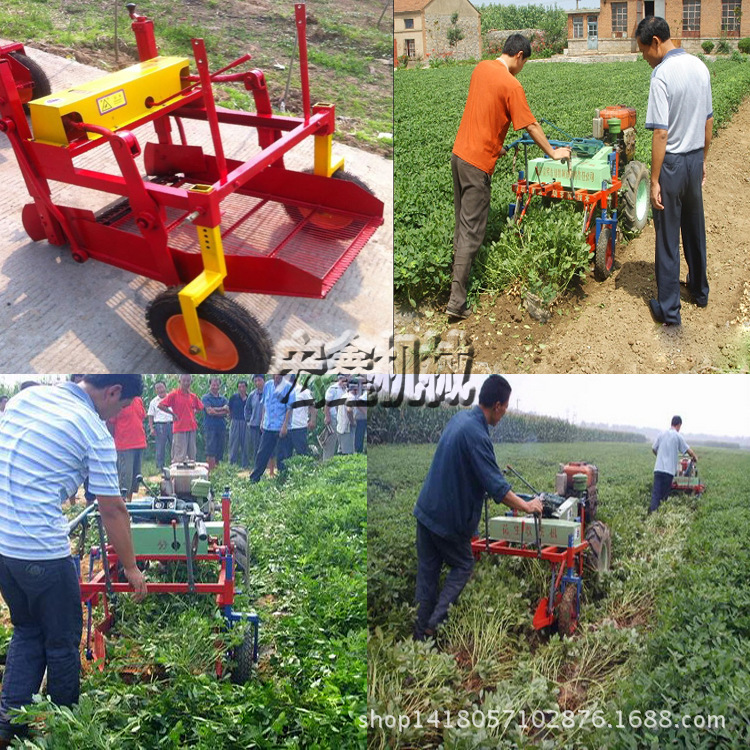 土豆收货机好用的 单人操作 花生收获机