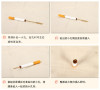 Skin -inserted cigarette needle fine polishing smoke smoke insert cigarette needle cigarette needle copper needle 7.5cm copper needle