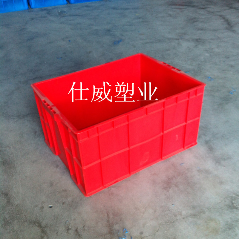 周转筐 蔬菜水果物流筐物料塑胶周转箩鸡蛋胶筐 仓库配货塑胶筐