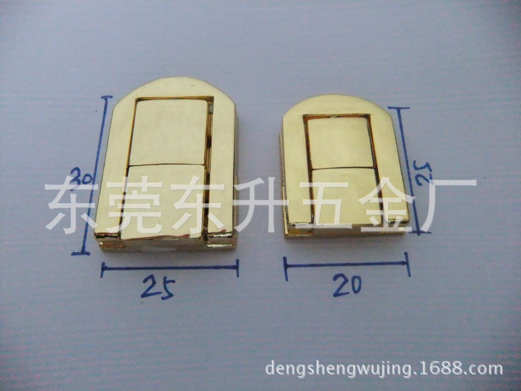 高档珠宝盒锁扣、箱包锁、压铸日字锁、高档皮具插锁、酒盒合页