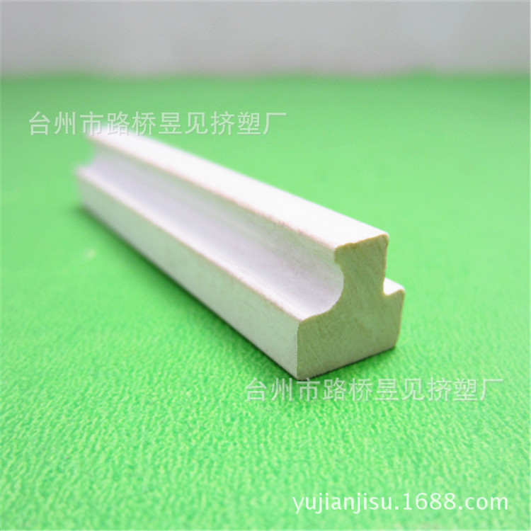 PVC白色硬条10——异型实心条 (