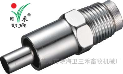 加厚不锈钢帽子铁镀铬猪用乳头饮水器猪用兽用器械