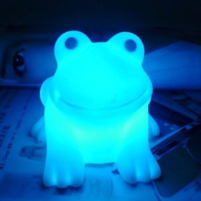 A021 originality Strange new Commodity Colorful Frog Nightlight Colorful Night Light