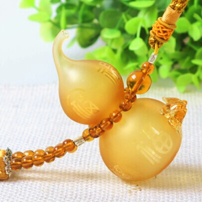 一件代发汽车香水挂件葫芦车饰品琉璃葫芦车内挂饰香水挂件带貔貅|ms