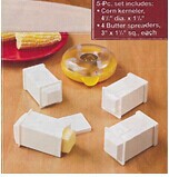 Outdoor Picnic Butter Knife Barbecue Tool Environmentally Friendly Cleaning White Plastic Butter Spreader