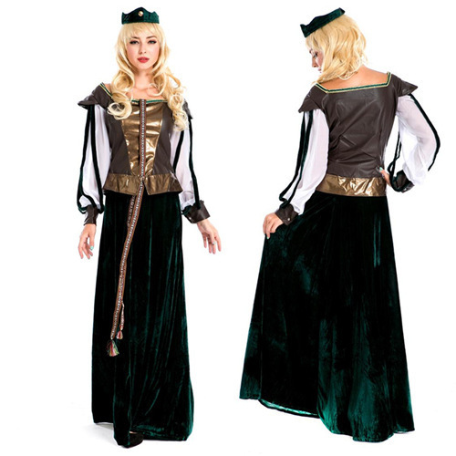 European and American Game Uniform Exotic Arab Girl Princess Dress Queen Dress Halloween Cosplay Costume