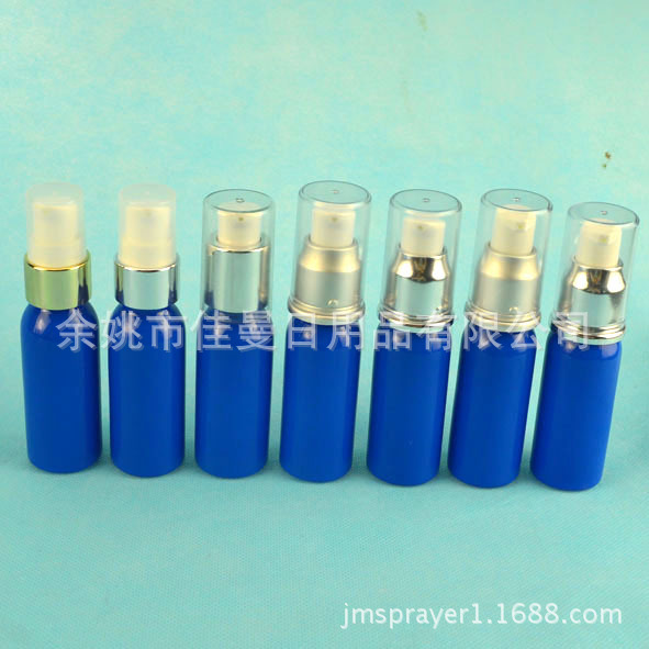 厂家直销30ml电化铝粉泵瓶 液体瓶 化妆品套装