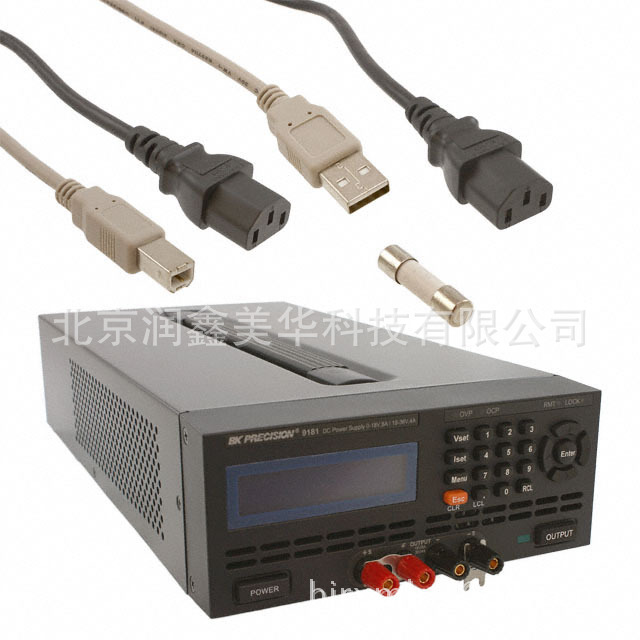 B&KPrecisi测量电源测试工作台9181特性存储器可编程跟踪USB接口