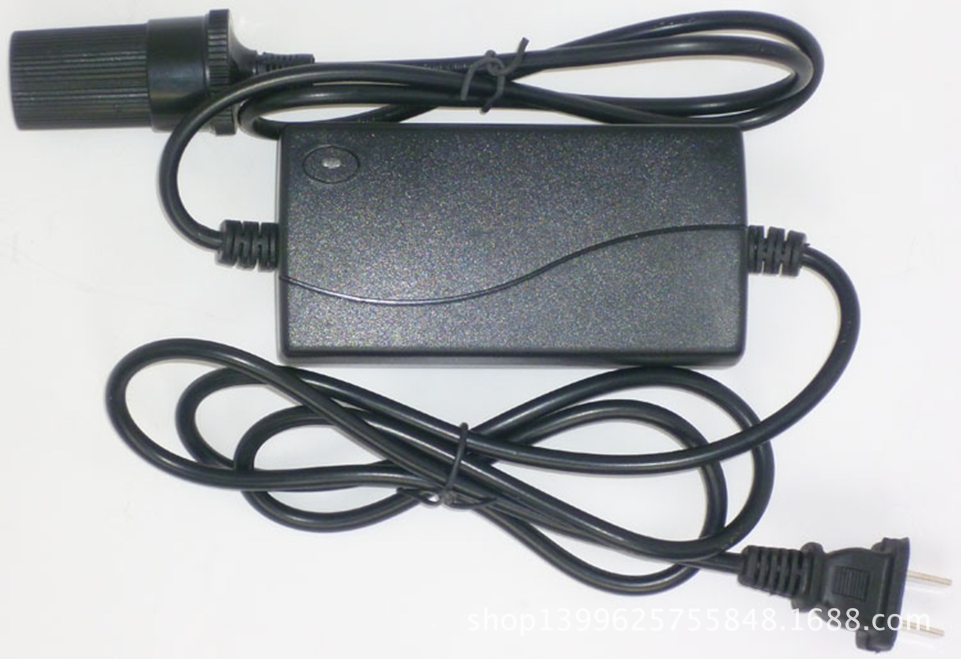 车载点烟器吸尘器电源转换器220V112v冰箱导航仪电源5A 60w转家用