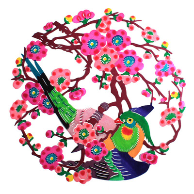 Wholesale Outlet 2020 manual Paper-cuts for Window Decoration China paper-cut gift Spring Festival decorate Window stickers Custom manufacturer LOGO