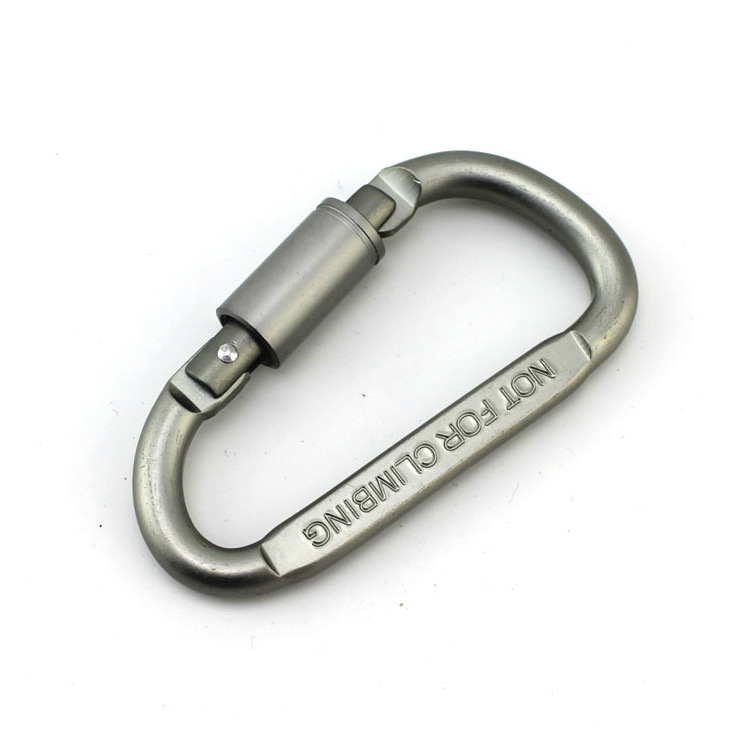 superior quality Quickdraw Carabiner Lock aluminium alloy Carabiner Quickdraw outdoors Supplies wholesale 20g