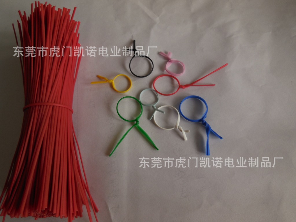 厂家供应墨绿色扎线 灯饰扎线 工艺礼品玩具扎带 扎口绳线