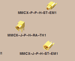 现货SAMTEC/申泰MMCX-J-P-H-RA-TH1同轴连接器(RF)50R原装正品