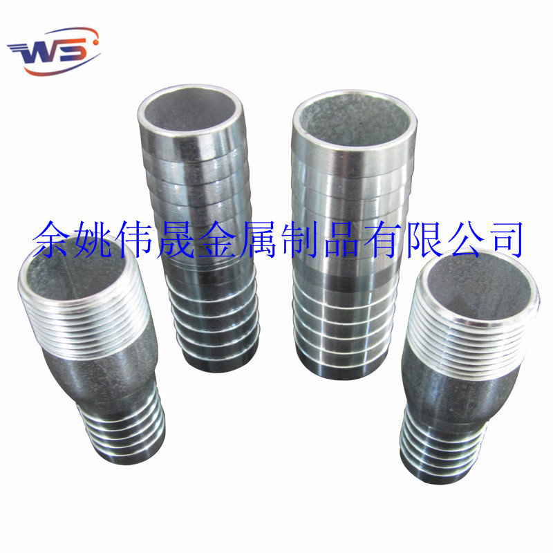 批发NPT螺纹不锈钢金属软管接头 农业灌溉设备碳钢KC胶管水带接头