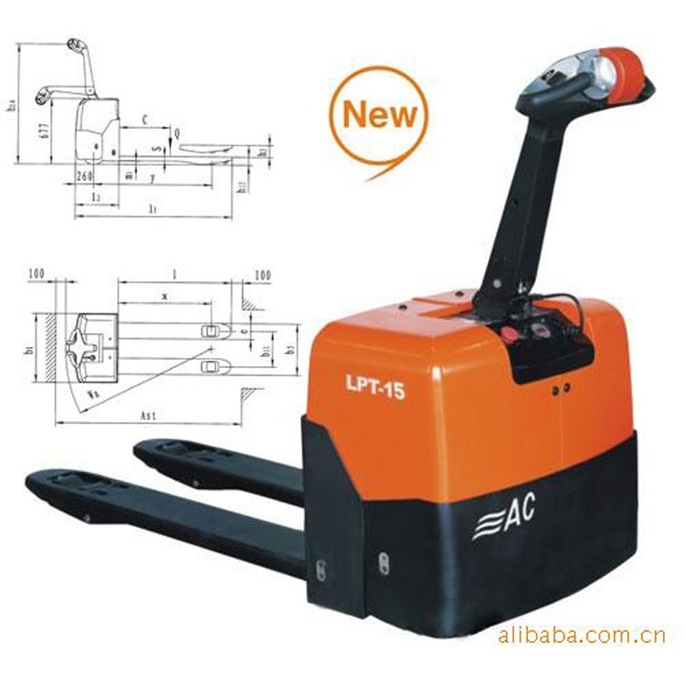 供应迷你型LPT15(AC)电动托盘堆垛车电动液压搬运车