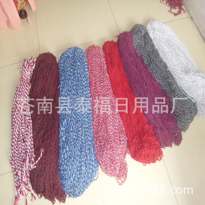 Mop cotton yarn Mop yarn Mop cotton thread Bluish white Red and white black and white Natural color Bleach Mop Mop