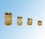 厂家供应自主雷丝铜嵌件 铜滚花铜滚目预埋件加 工