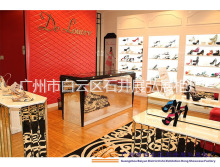 服装店女鞋专卖店展示柜定制高密度烤漆中纤板时尚鞋子展柜