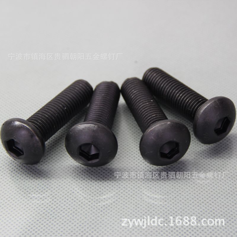 厂家 ISO7380 高强度  盘头内六角 半圆头内六角20*200