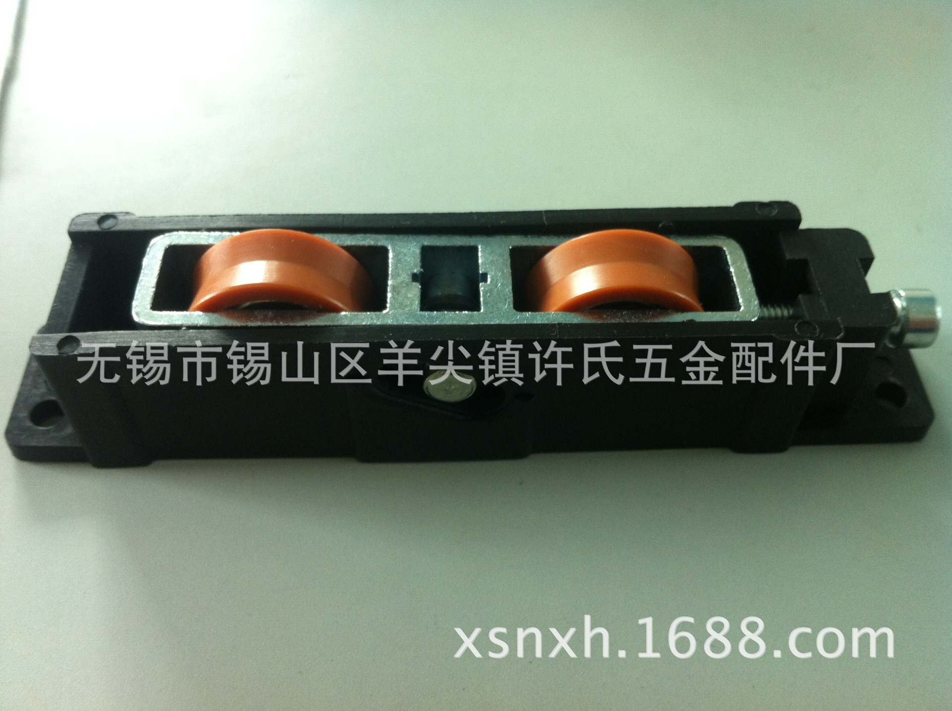 厂家铝合金滑轮塑钢滑轮断桥隔热配件门轮顺滑门滚轮静音推拉滚珠