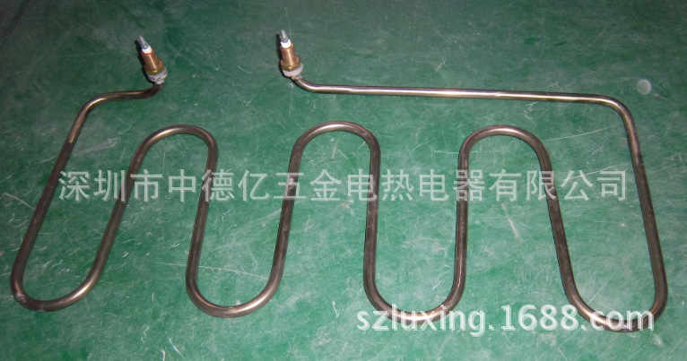波浪形电热管