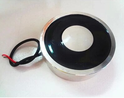 直流吸盘式电磁铁P100/40 12V24VDC 100X40mm  大吸力120公斤