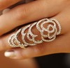 Ring, decorations, European style, diamond encrusted