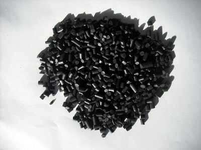 supply pvc sheath grain Injection molding Colloidal particles Rubber Decorative strip grain regenerate pvc Casing pipe particles
