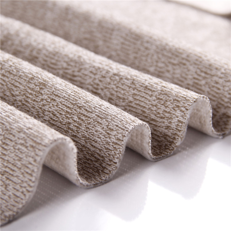 32支短纤新款全涤粗针绒布阳离子面料 秋冬运动服装外套面料 直供