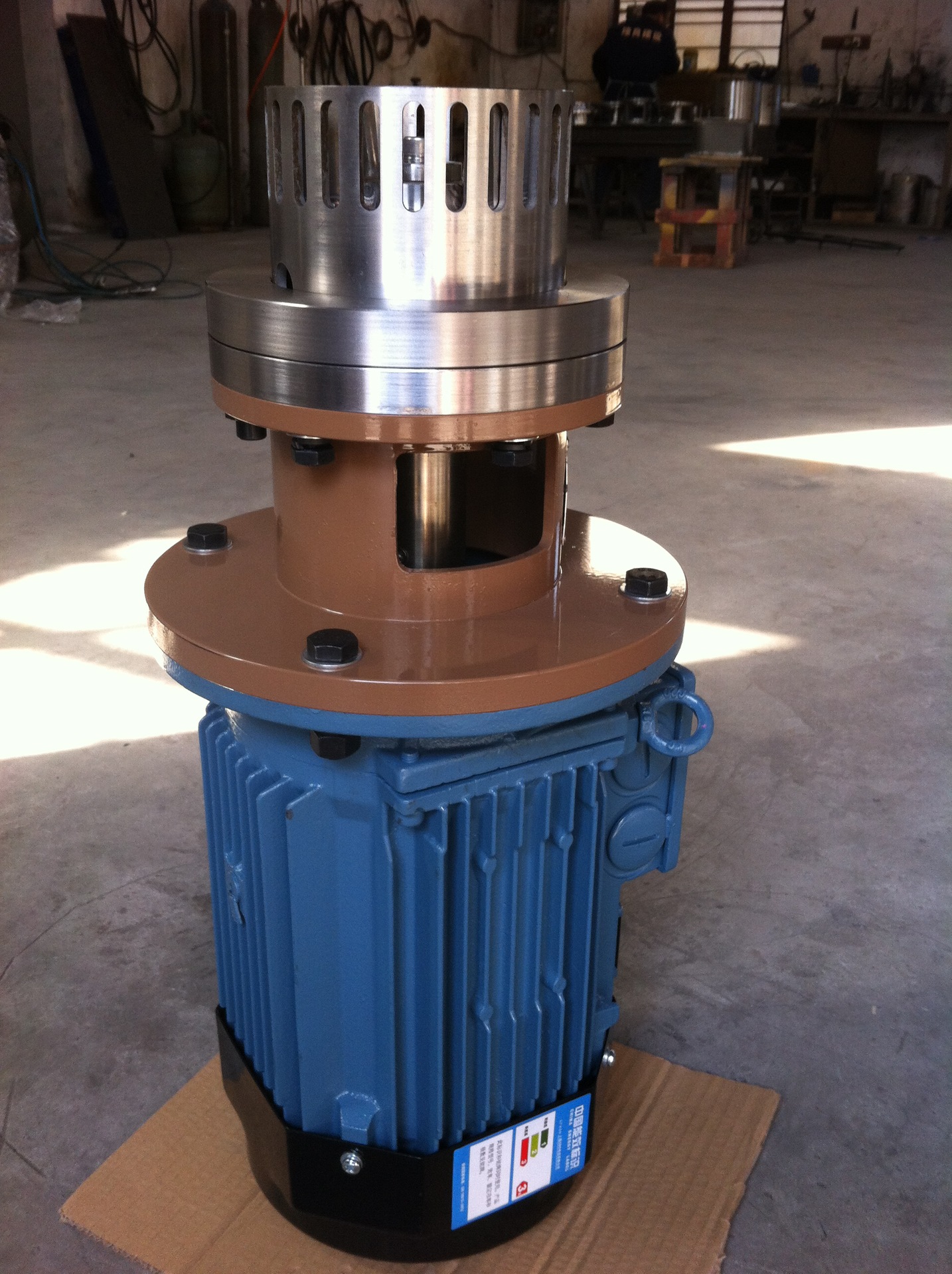 釜底式乳化机  底装式乳化机 高剪切乳化机  型号：SHW/RD