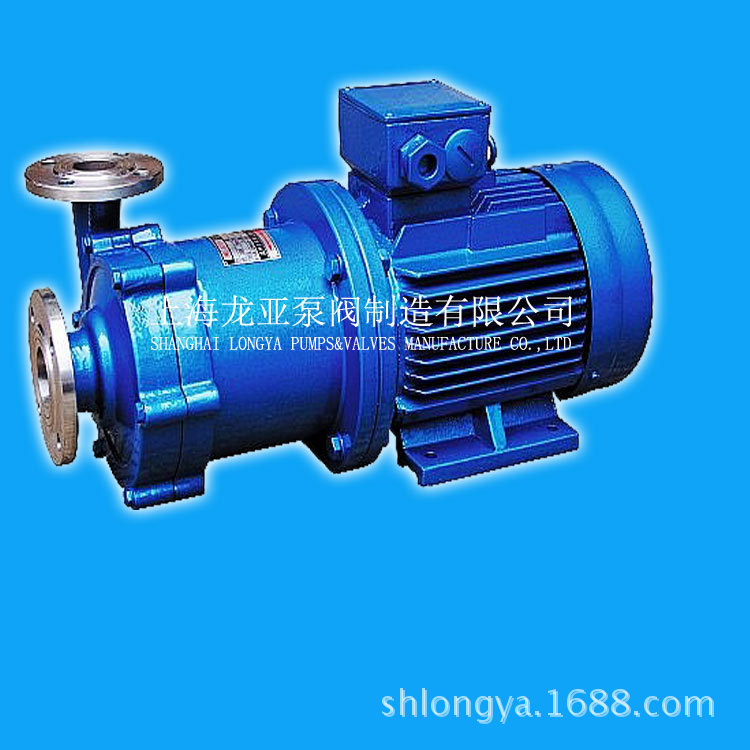 上海龙亚泵厂诚供CQ型磁力防腐泵 10CQF-3甲基戊醛自吸磁力泵