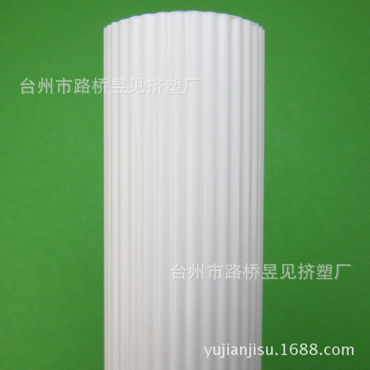 Productos de extrusión de plástico PP tubo de cortina barra de tracción PP tubo de muestreo de aire Procesamiento de extrusión de plástico perfil piezas del producto