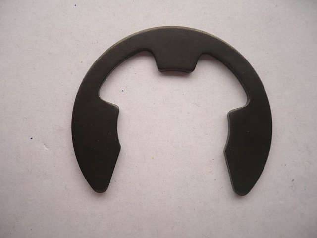 E型介子DIN6799  开口挡圈 开口卡扣卡簧  弹簧钢65MN 弹性挡圈