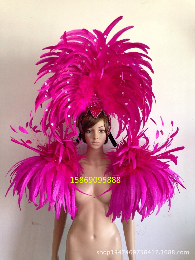 演出服裝羽毛裝飾