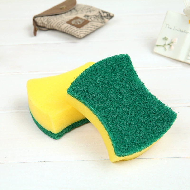 Мытье посуды ГУБКА СКРАБ чистящая ткань щетка Чистящая салфетка кухонная тряпичная щетка Чистка горшка чистящая щетка горшок оптом