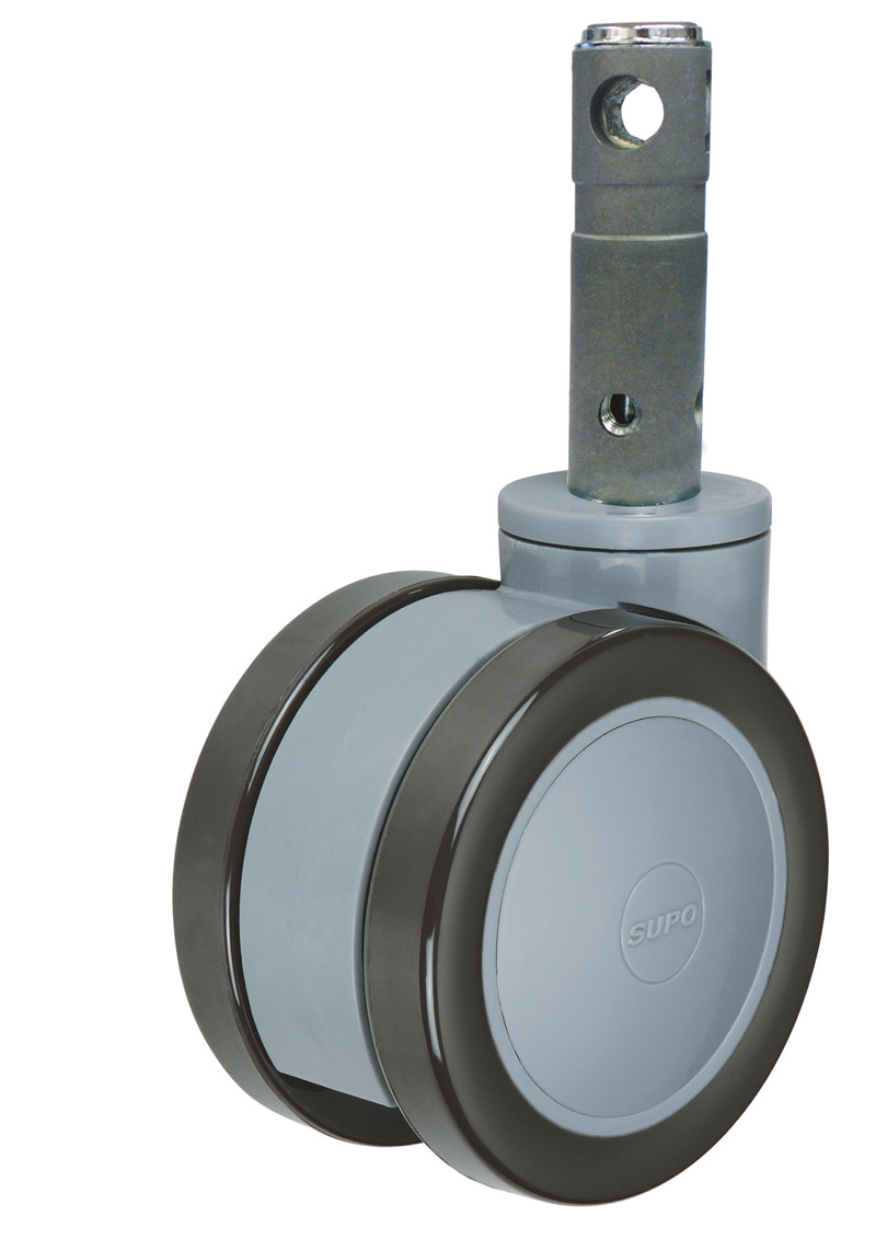 医疗床轮 全塑中控刹三档轮 上海向荣脚轮万向轮SUPO厂家供应