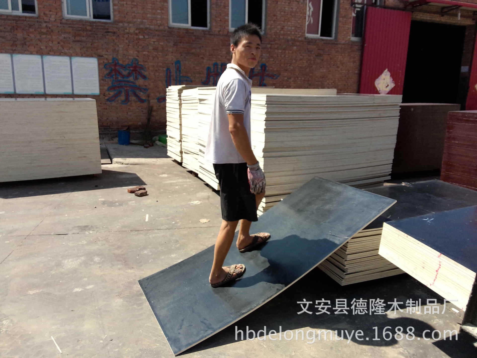 专业生产清水建筑模板，燕赵德隆品牌