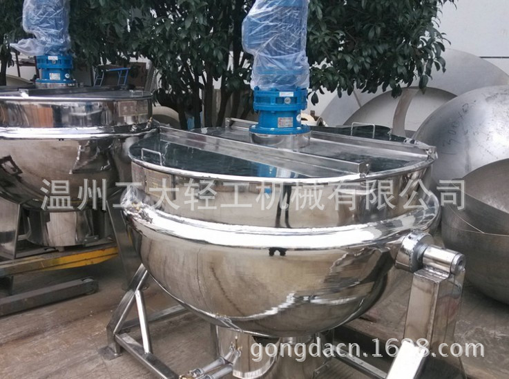 電加熱夾層鍋 可傾式夾層鍋 不鏽鋼夾層鍋