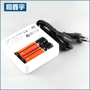 18650智能双槽充电器厂家批发低噪音充电器 高品质