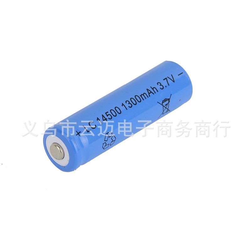 批发 3.7V充电14500锂电池 强光手电专用 14500电池详情图2