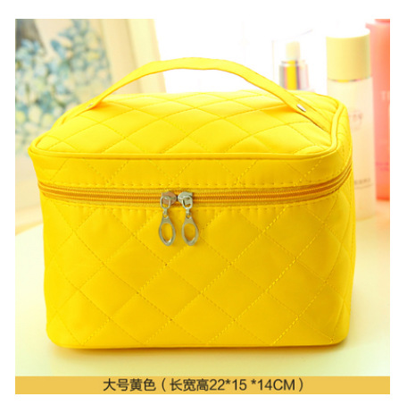 菱格四方包黄色