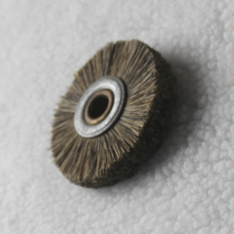 【永民】厂家毛刷轮 猪毛圆盘毛刷轮 机械清洁防腐蚀清洁轮刷