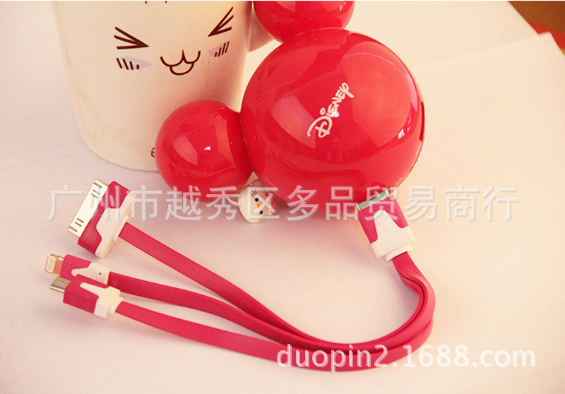 Factory direct sales of new Mitch Minnie mobile power, cute cartoon charge 12000 Ma, style random15