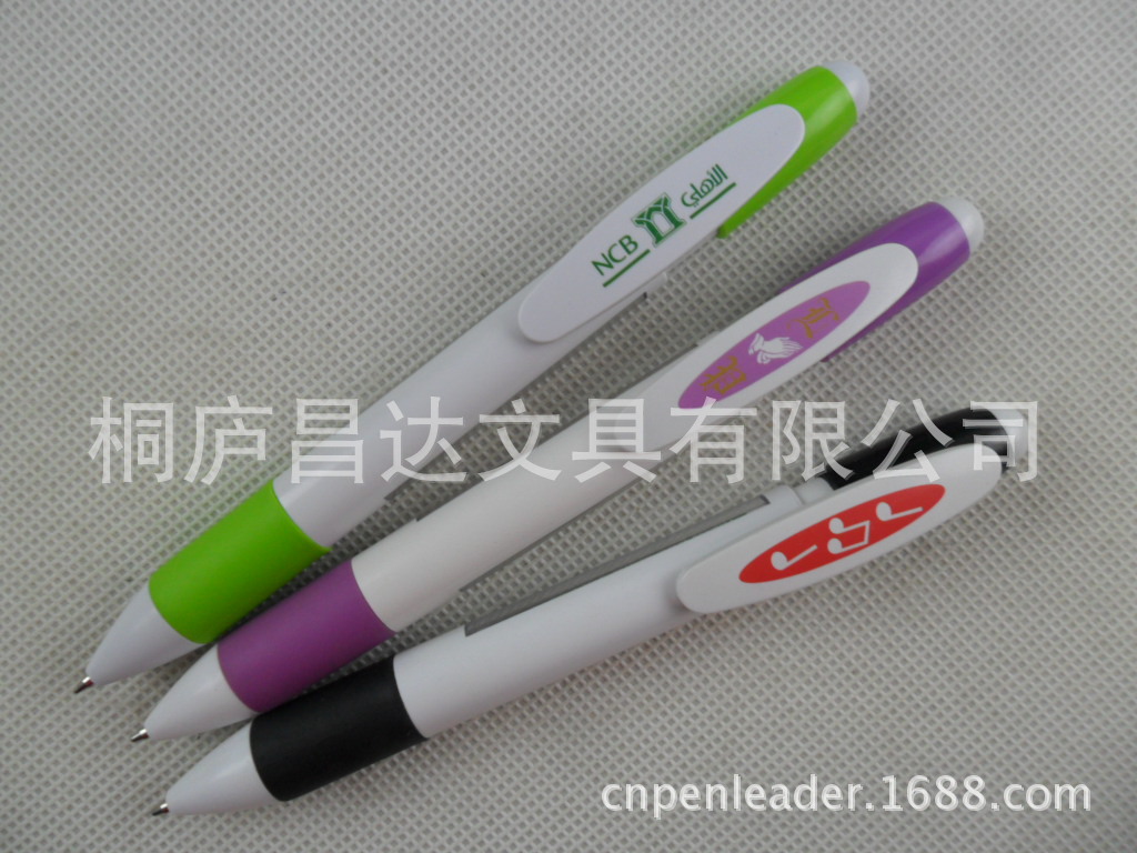 日本超市特供 創意窗口廣告圓珠筆 塑料創意圓珠筆 可轉動信息筆