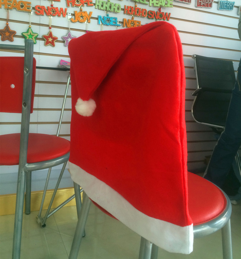 Christmas Boutique Christmas Chair Cover Chair Cover Christmas Supplies Dining Table Decorations Christmas Decorations_voghion.com