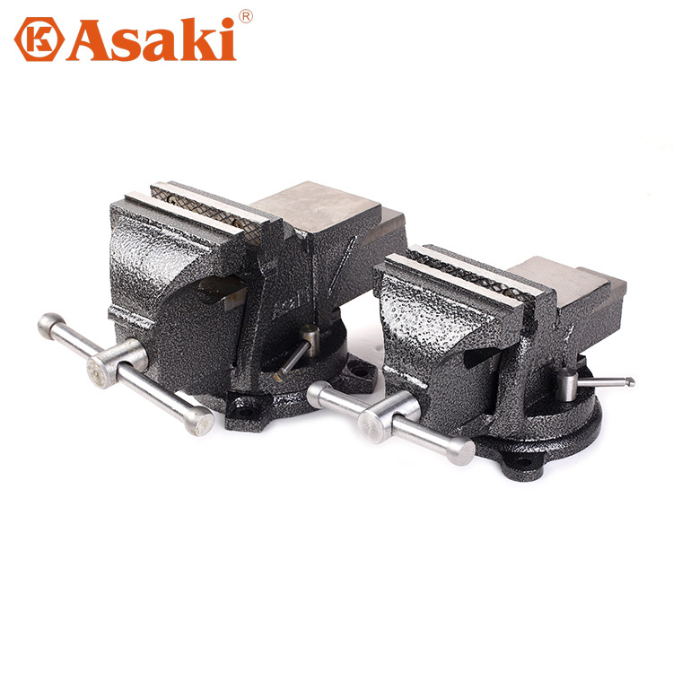 雅赛崎 轻型/重型台虎钳 台钳 桌虎钳 夹持加工钳3 4 5 6 81012寸