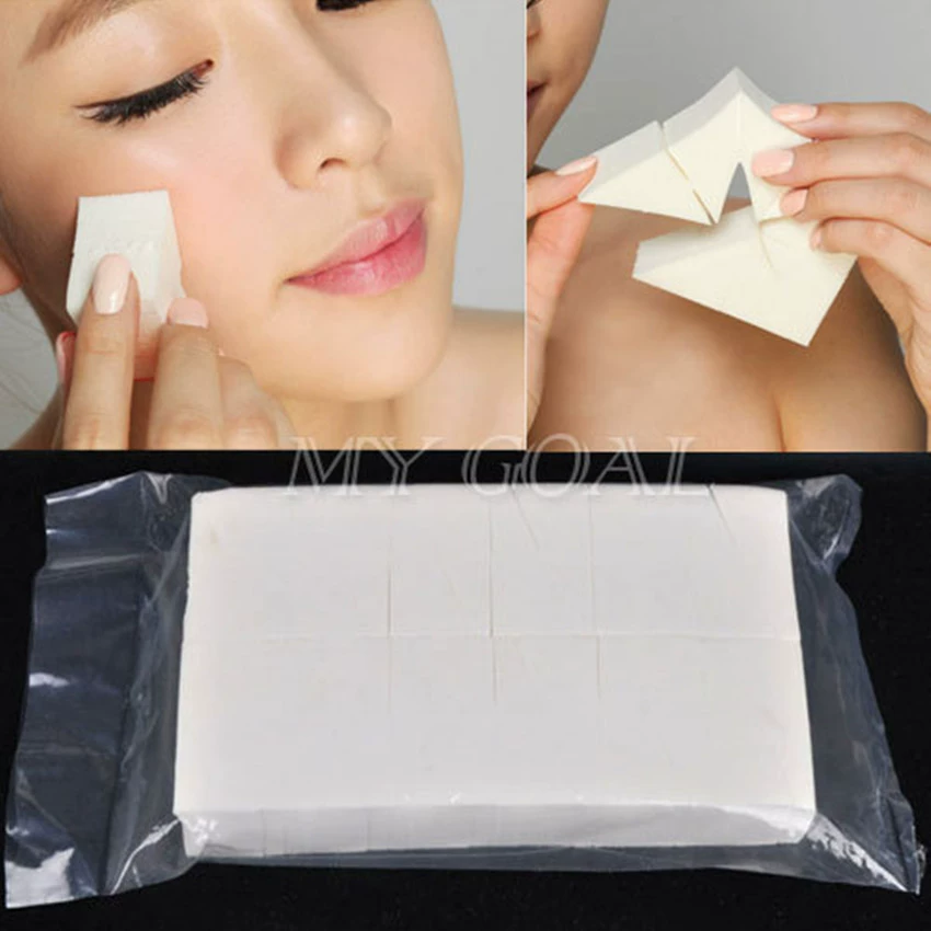 Не латексный Ve E Powder 24 маленький треугольный ватный диск Гидрофильная слойка толщиной 2,5 см