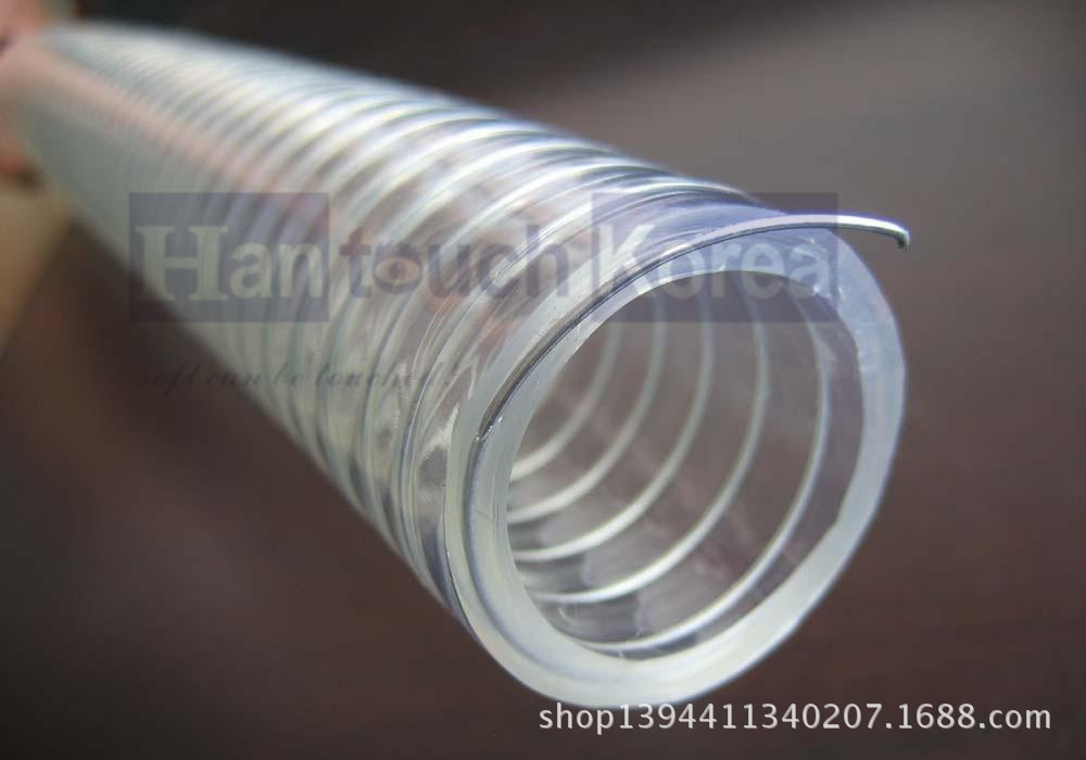 透明工业网管pvc钢丝增强管pvc钢丝螺旋管