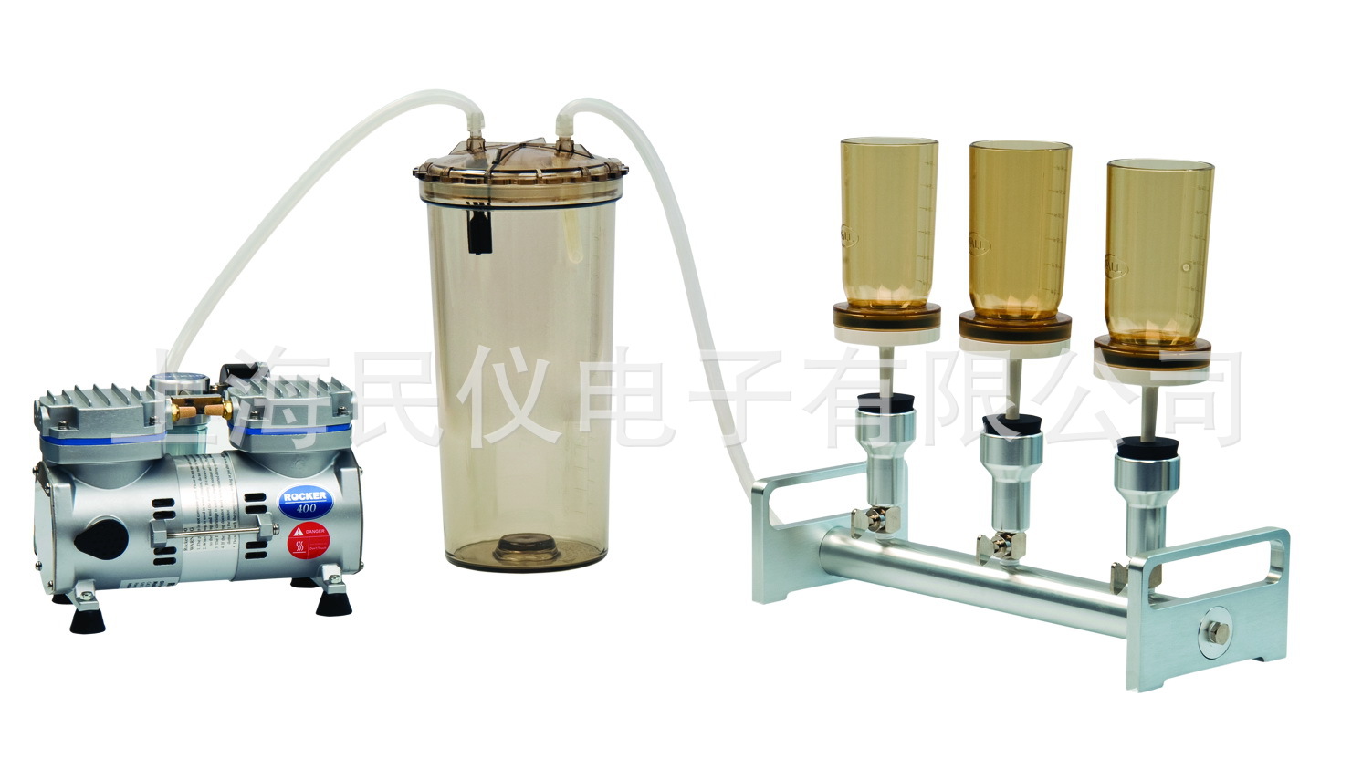 台湾Rocker BioVac321A铝制三联换膜过滤器 无油真空泵