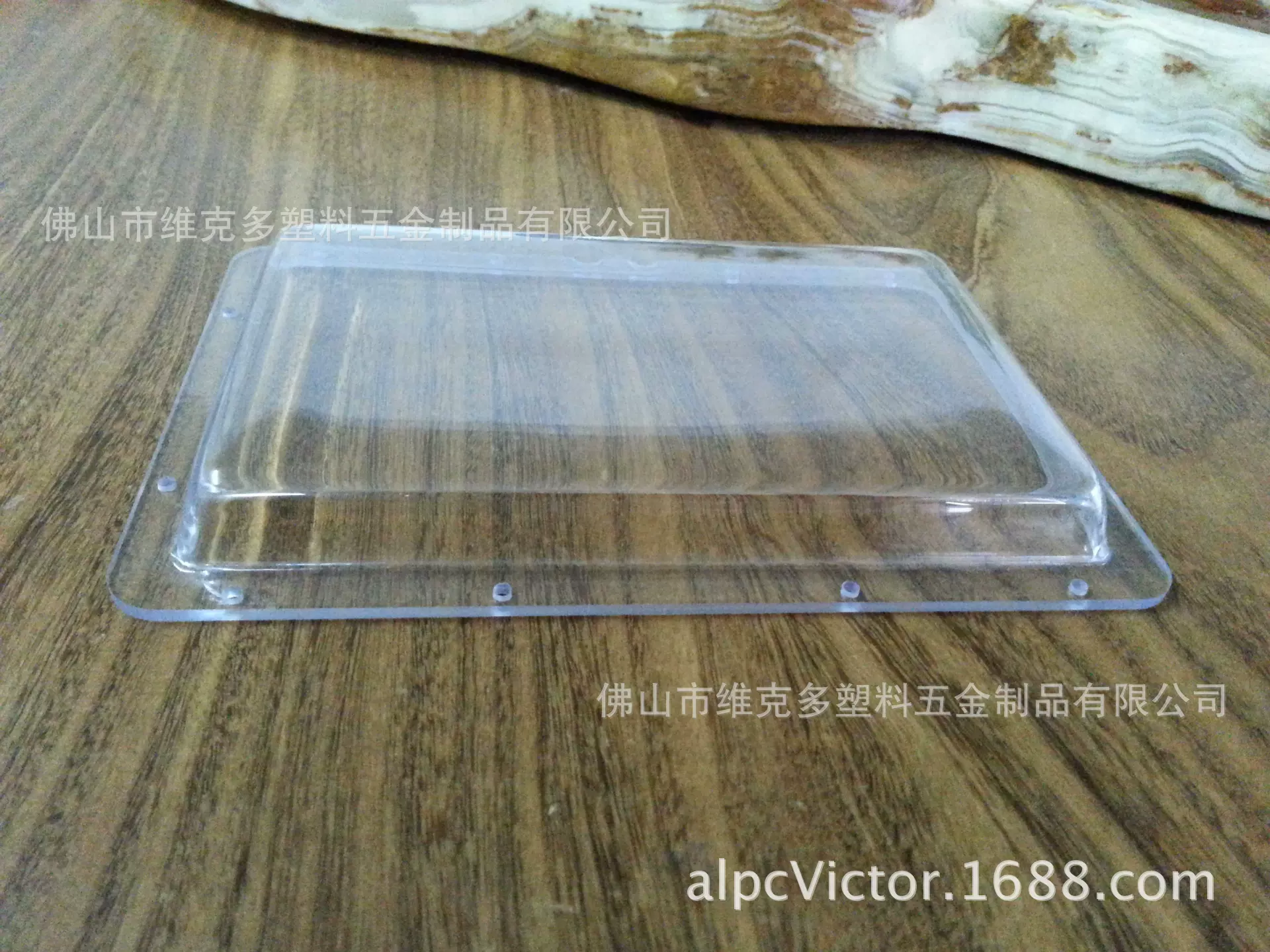 源头厂家PC亚克透明太阳能防水LED路灯街灯罩PC热成型定制批发